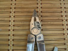 LEATHERMAN REBAR SILVER MULTI-TOOL PORTLAND OR. NICE CONDITION WITH LEATHERMAN VELCRO NYLON SHEATH