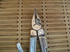 LEATHERMAN REBAR SILVER MULTI-TOOL PORTLAND OR. NICE CONDITION WITH LEATHERMAN VELCRO NYLON SHEATH