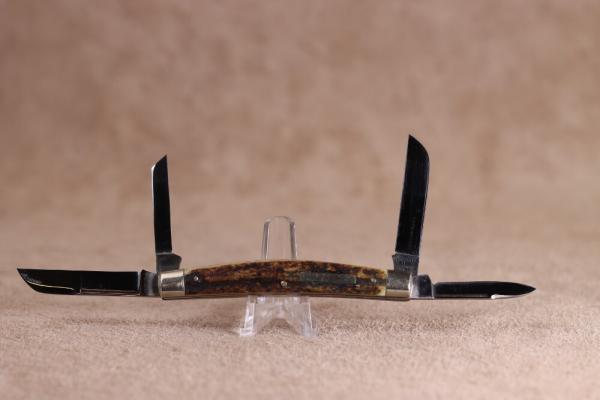 HOFFRITZ GERMANY STAG CONGRESS ALL 4 BLADES HAVE FACTORY EDGE HOFFRITZ GERMANY STAG CONGRESS ALL 4 BLADES HAVE FACTORY EDGE