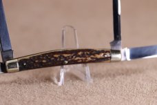 HOFFRITZ GERMANY  STAG CONGRESS ALL 4 BLADES HAVE FACTORY EDGE