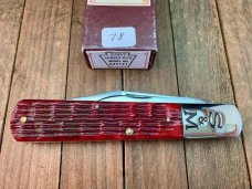 Schatt and Morgan Keystone Series 17 Grand Dad Barlow Timeworn Red Jigged Bone 2007