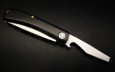 Great Eastern Cutlery #71 Sudbuster Black Linen Micarta GEC 715222