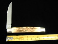 Great Eastern Cutlery GEC Northfield Sambar Stag Congress Whip Knife MIT 130124