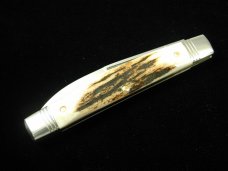 Great Eastern Cutlery GEC Northfield Sambar Stag Congress Whip Knife MIT 130124