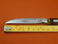 Great Eastern Cutlery Antique Yellow Spring Field Bone Congress Whip Knife 130124