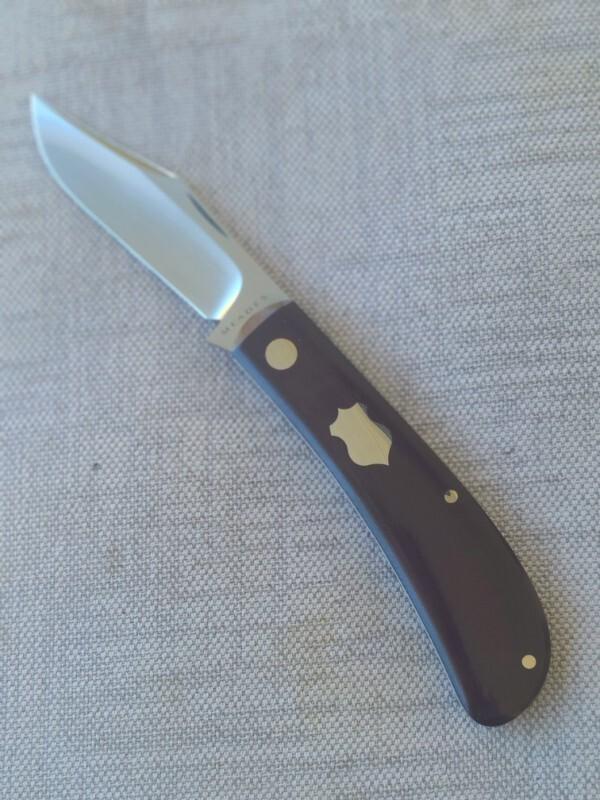 Thys Meades Lanny Clip...Burgundy Micarta hi sheen...N690...4" closed...hi polish steel..coa/box. Thys Meades Lanny Clip...Burgundy Micarta hi sheen...N690...4" closed...hi polish steel..coa/box.