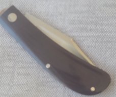 Thys Meades Lanny Clip...Burgundy Micarta hi sheen...N690...4" closed...hi polish steel..coa/box.