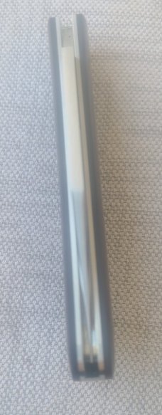 Thys Meades Lanny Clip...Burgundy Micarta hi sheen...N690...4" closed...hi polish steel..coa/box.