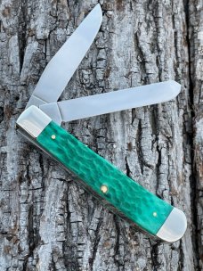 CASE XX ** SALUTE TO AMERICAN HERITAGE JADE TRAPPER SET