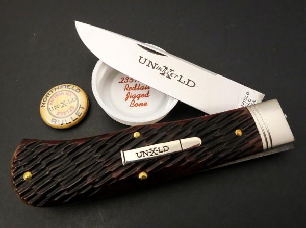 Great Eastern Cutlery Northfield Bullet #23L Liner Lock Redtail Jigged Bone GEC 235120L Great Eastern Cutlery Northfield Bullet #23L Liner Lock Redtail Jigged Bone GEC 235120L