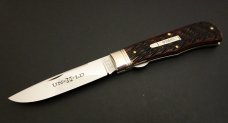 Great Eastern Cutlery Northfield Bullet #23L Liner Lock Redtail Jigged Bone GEC 235120L