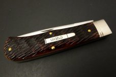 Great Eastern Cutlery Northfield Bullet #23L Liner Lock Redtail Jigged Bone GEC 235120L