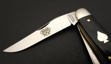 Great Eastern Cutlery PPP #88 Ace of Spades Black Linen Micarta GEC 888222