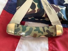 Vintage Parker IMAI “Special Forces” Edition Texas LongHorn Double Lockback -Mdl# K-236