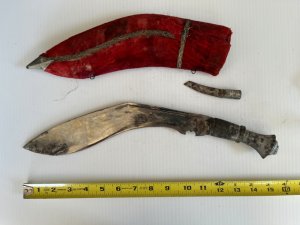 Vintage to Antique Indopersian Khukuri amp Sheath