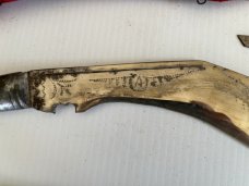 Vintage to Antique Indopersian Khukuri & Sheath  