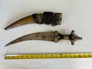 Vintage to Antique Arab Islamic Indopersian Khanjar Jambiya Dagger