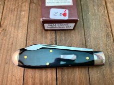 Schatt and Morgan Easy Open Tear Drop Jack Buffalo Horn Pearl Shield