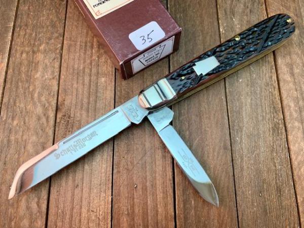 Schatt and Morgan Keystone Series 18 English Jack Brown Worm Grove Bone 2008 Schatt and Morgan Keystone Series 18 English Jack Brown Worm Grove Bone 2008