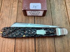 Schatt and Morgan Keystone Series 18 English Jack Brown Worm Grove Bone 2008