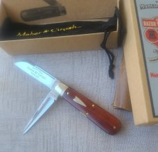 863223P Maher and Gosh, GEC SFO. Cocobolo scales...1095 blade and punch..NIB...F or S,choose 