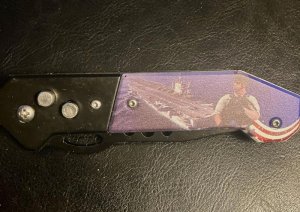 SPRINGER COLOR PICTURE ON HANDLE UNMARKED