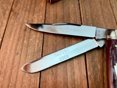 Schatt and Morgan Mini Trapper Burgundy Jigged Bone Short Run 2006