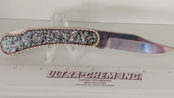 A G RUSSELL ABALONE HANDLES