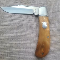 Bobby Toole Mammoth Ivory Lanny..Cpm154..4" closed..coa and pouch..fluted and doved bolsters 
