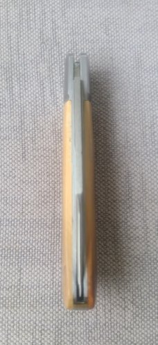 Bobby Toole Mammoth Ivory Lanny..Cpm154..4" closed..coa and pouch..fluted and doved bolsters 