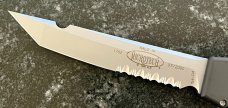 Microtech Halo 3, Tanto Bead Blast Blade, Tritium Button, Unused 