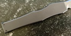 Microtech Halo 3, Tanto Bead Blast Blade, Tritium Button, Unused 