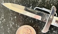 Miniature Gutmann Cutlery Company Swing Guard Folding Knife, Japan