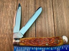 Schatt and Morgan Premier Series Mini Trapper Golden Root Jigged Bone 1 of 400 2002