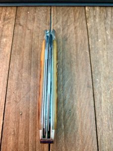 Schatt and Morgan Premier Series Mini Trapper Golden Root Jigged Bone 1 of 400 2002