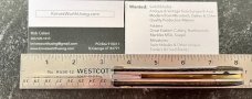 Vintage Bonanza Colt Swing Lock Knife, Barry Wood Design, Italy, Original Box & Sheath, Unused 