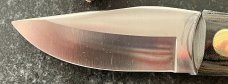 Vintage Bonanza Colt Swing Lock Knife, Barry Wood Design, Italy, Original Box & Sheath, Unused 