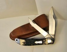 Vintage Schrade-Walden 1970-73 227UH New Condition with Original Sheath