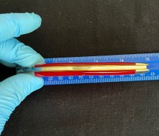 Queen Steel Red Ice Toothpick Jack Knife RI3 Made In USA 