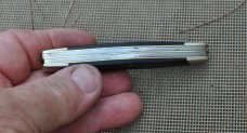 Buck 301 Camillus Made 70's Stockman Used Tight Loud Snap All Blades Black Delrin Slant Bolsters