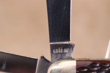 CASE XX 6347HP 1974 RED DELRIN STOCKMAN