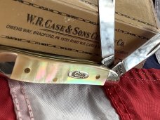 RARE Case xx 1990s Peanut Knife (MDL# 8220 1/2 SS) w/ Gold Lip Pearl Handles -NOS in Mint Condition