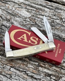 CASE XX ** FIRST PRODUCTION RUN 2024 NATURAL SMOOTH BONE MEDIUM STOCKMAN
