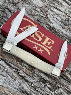 CASE XX ** FIRST PRODUCTION RUN 2024 NATURAL SMOOTH BONE MEDIUM STOCKMAN