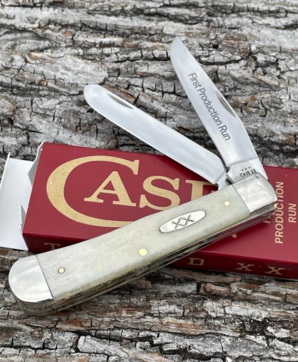 CASE XX ** FIRST PRODUCTION RUN 2024 NATURAL SMOOTH BONE TRAPPER