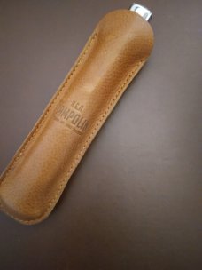AGA 15" buffalo horn w/ swivel bolster "super nice" and extremely rare!!