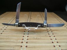 SCHRADE-WALDEN N.Y. U.S.A. NO.974 CONGRESS 4 BLADE VINT. 1956/1972 UNUSED CARBON STEEL POCKET KNIFE