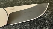 Limited Edition Protech Calmigo (2224) Steel Handle Custom Switchblade Knife, Used