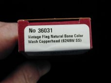Case Vintage Flag Copperhead Vault Knife Wharncliffe 36031 USA Made 2021 6249W SS