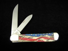Case Vintage Flag Copperhead Vault Knife Wharncliffe 36031 USA Made 2021 6249W SS